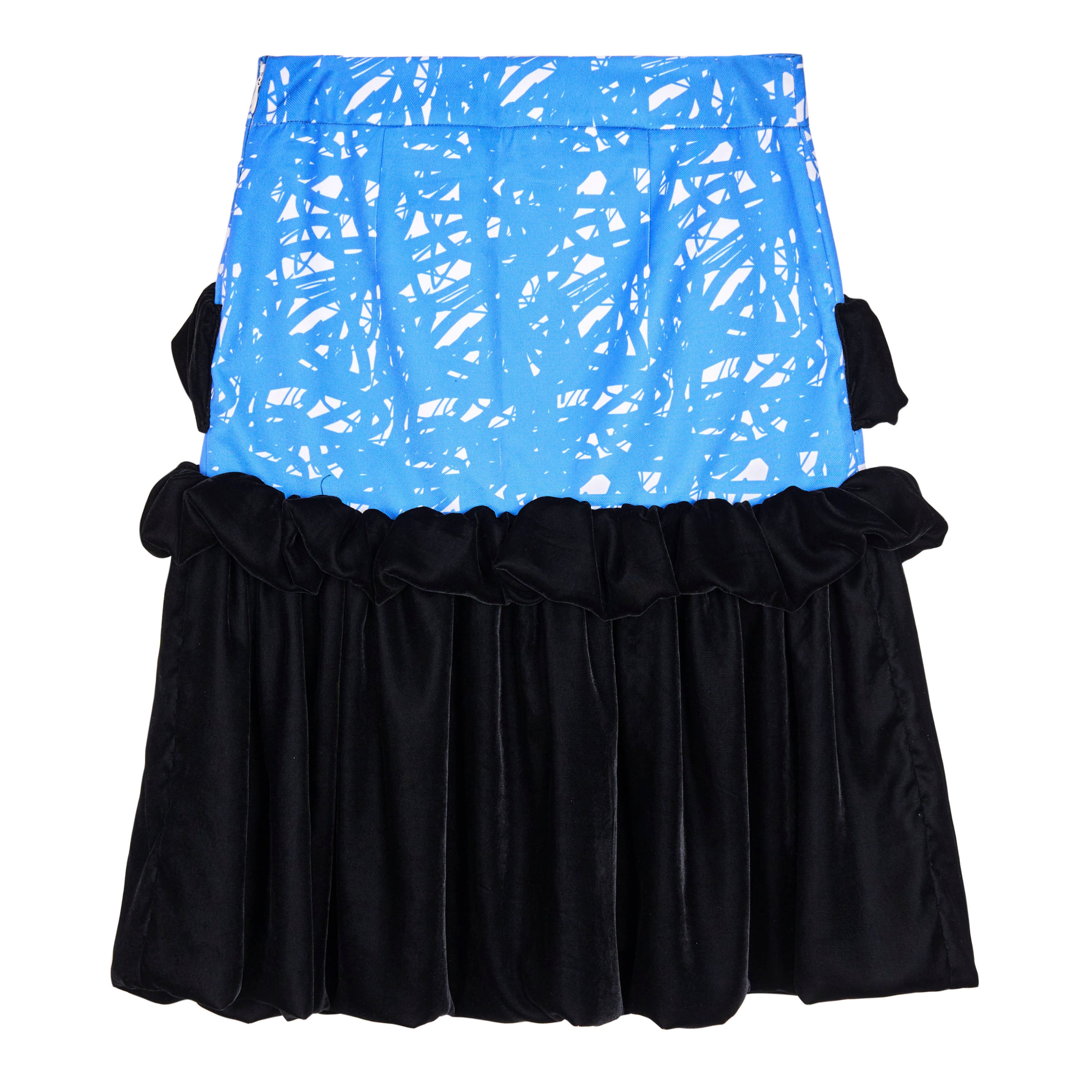 Velvet Scribble Skirt